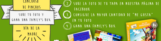 Concurso: Mamá, este año te lo digo comiendo: “¡Felicidades!”